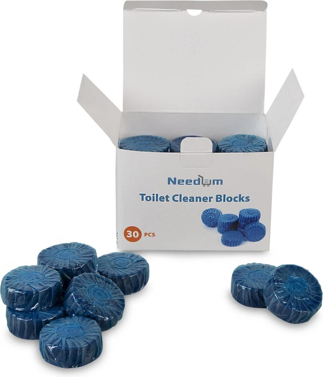 Needum ® Toiletblokjes Voor Inbouwreservoirs – WC-blokjes – Toiletblokken In Een Voordeelverpakking – 30 Stuks - Afbeelding 9