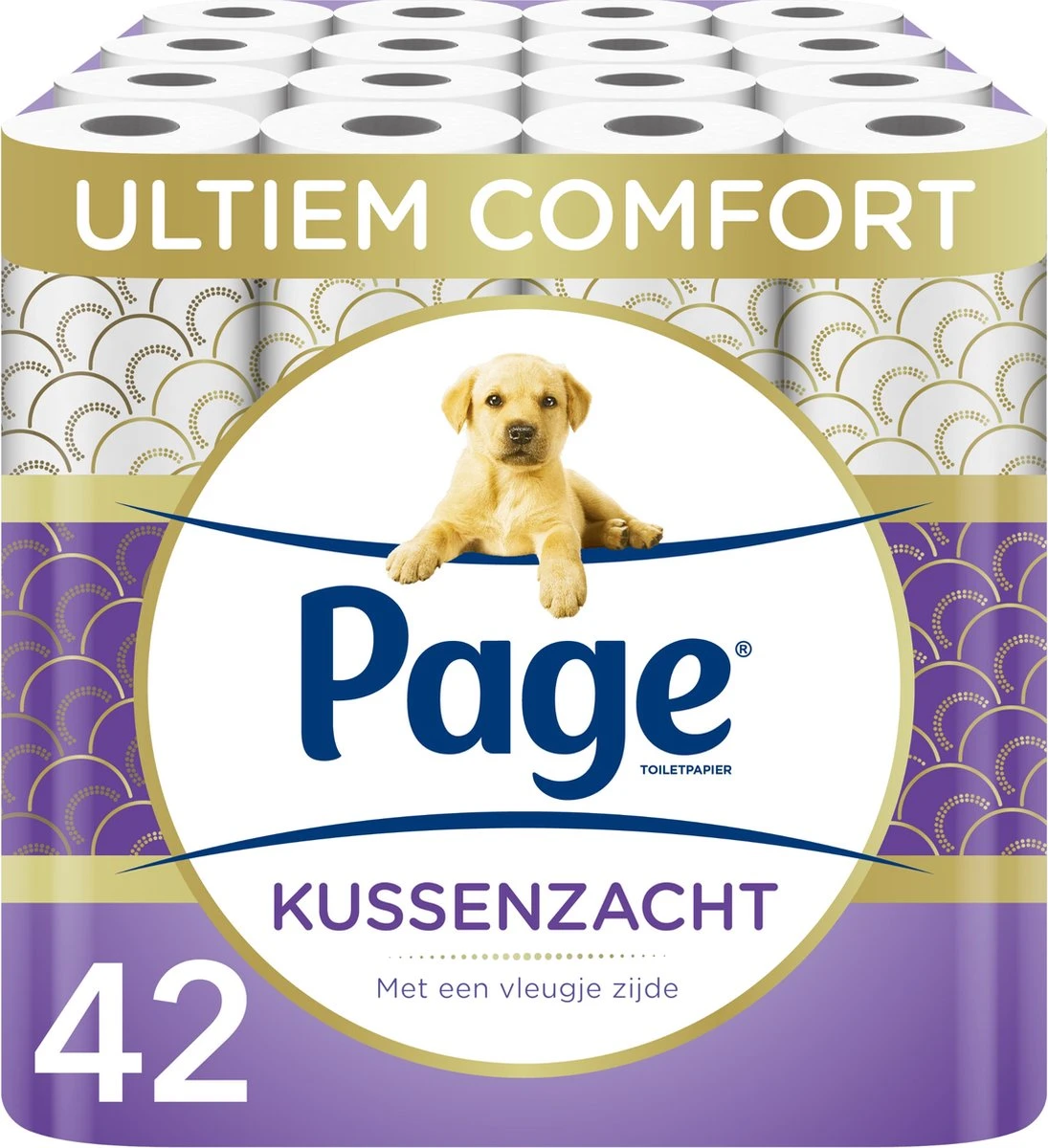 Page Toiletpapier - 42 Rollen - Kussenzacht Wc Papier (3-laags) - Voordeelverpakking