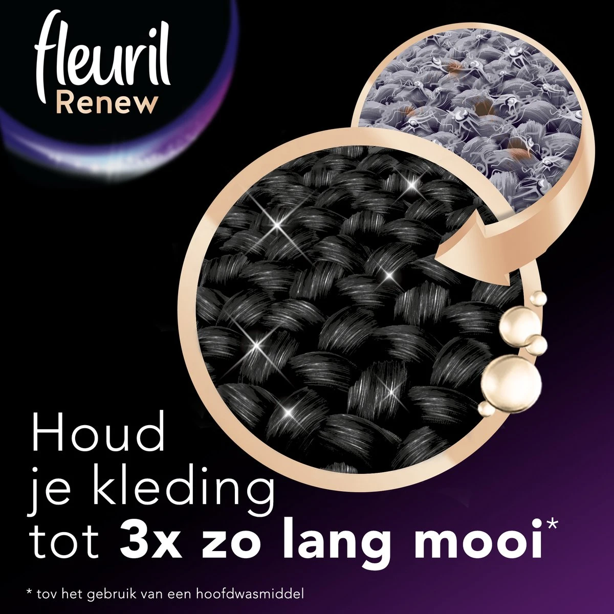 Fleuril Renew Zwart - Vloeibaar Wasmiddel - Voordeelverpakking - 65 Wasbeurten - Afbeelding 5