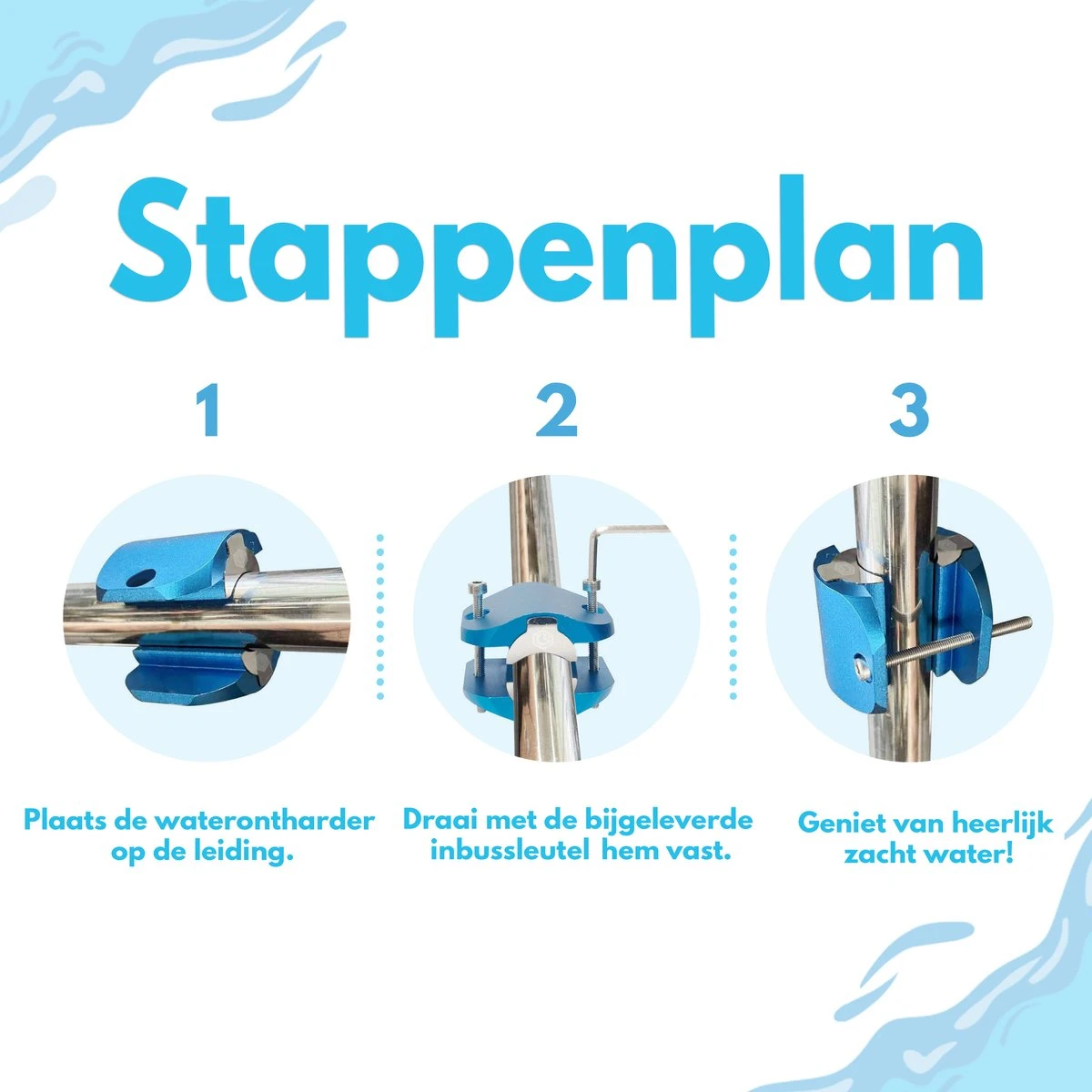 Ease Electronicz Magnetische Waterontharder 15.000 Gauss - Waterverzachter - Waterontharder Magneet - Waterontkalker - Antikalk Magneet - Afbeelding 3