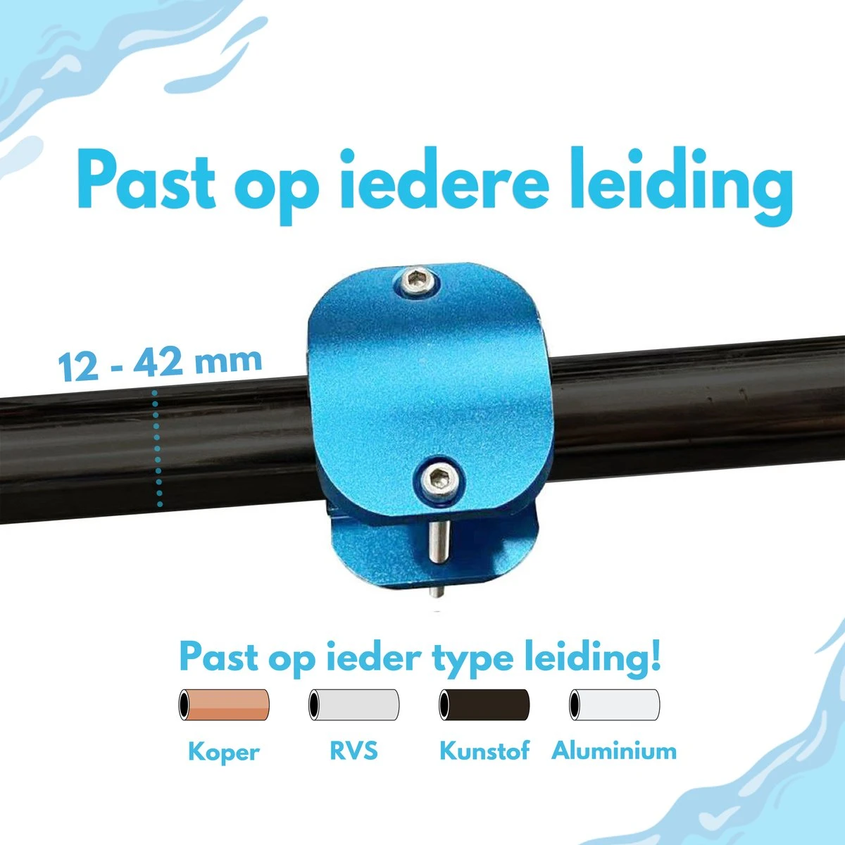 Ease Electronicz Magnetische Waterontharder 15.000 Gauss - Waterverzachter - Waterontharder Magneet - Waterontkalker - Antikalk Magneet - Afbeelding 4