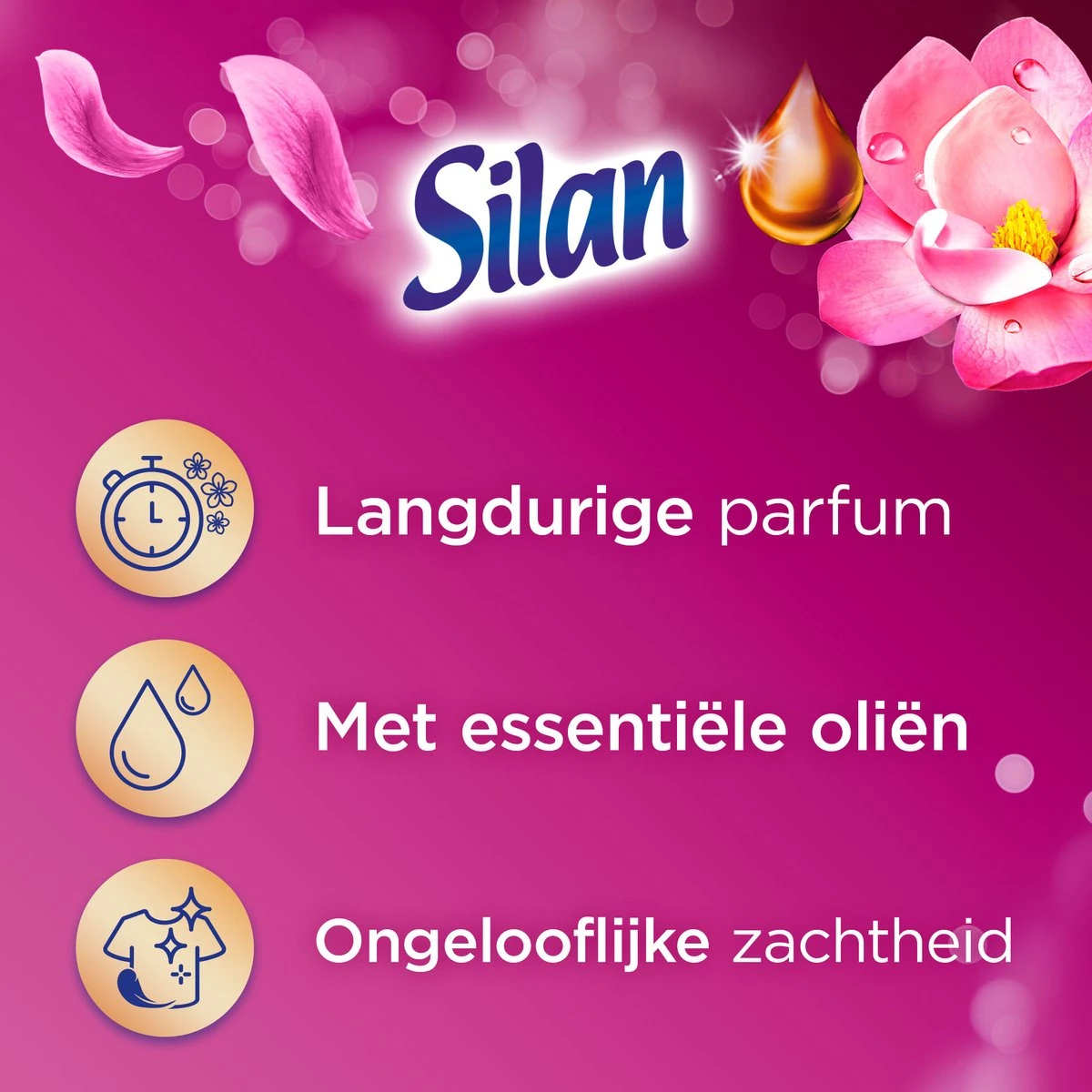 Silan Aroma Therapy Magic Magnolia Wasverzachter - 6 X 37 Wasbeurten - Voordeelverpakking - Afbeelding 6