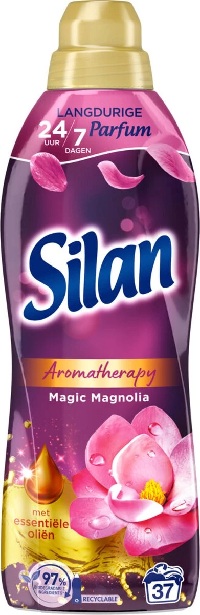 Silan Aroma Therapy Magic Magnolia Wasverzachter - 6 X 37 Wasbeurten - Voordeelverpakking - Afbeelding 10