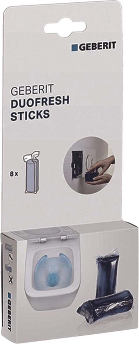 Geberit DuoFresh Sticks - 96 Stuks - Voordeelverpakking - Toilet/WC Blokjes Inbouwreservoir - Afbeelding 7