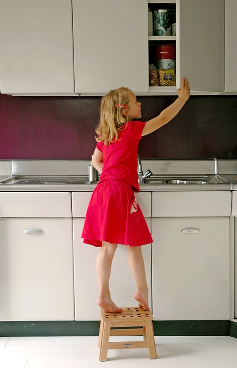 PUHLMANN - Inklapbare Kruk, JAMES, Hout, 23 Cm Hoog, Max 150 Kilo - Afbeelding 9