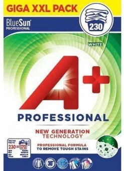 A+ Professional Wit Waspoeder 230 Wasbeurten - 7 Kg